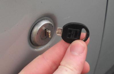 key broken in lock